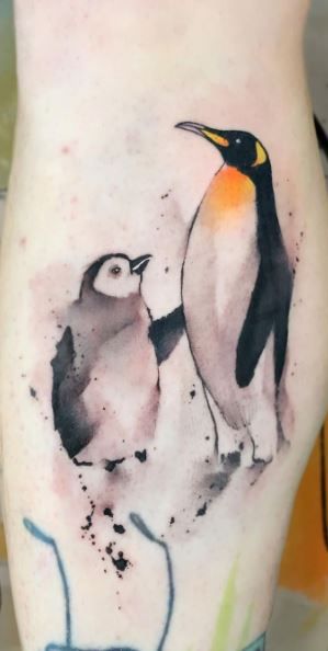 70 Cutest Penguin Tattoos, Ideas, & Meaning - Tattoo Me Now