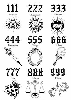 Number 444 Tattoo