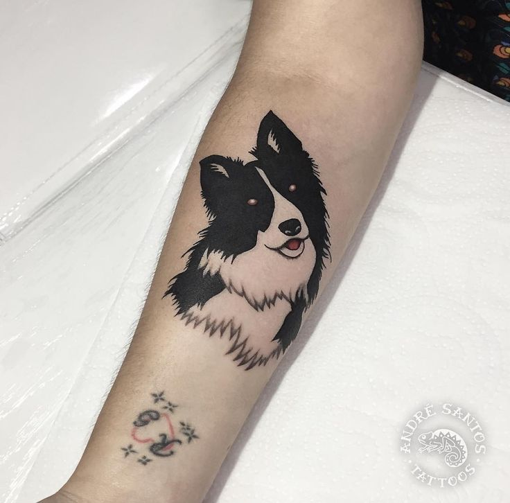 18 Best Border Collie Tattoo Designs