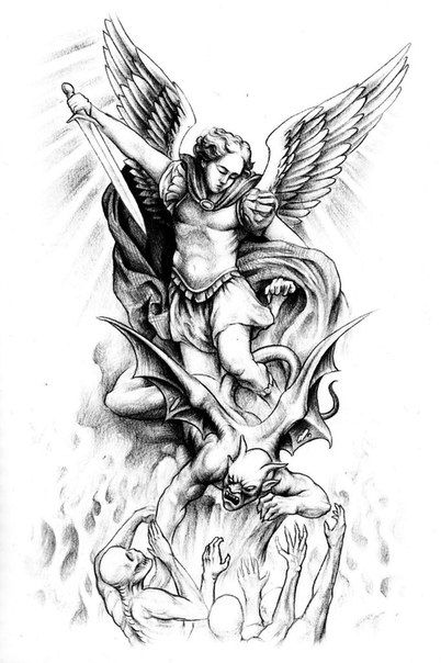 st. michael tattoo designs