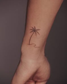 10 Tattoo coconut tree ideas in 2025 | palm tattoos, small tattoos, palm  tree tattoo