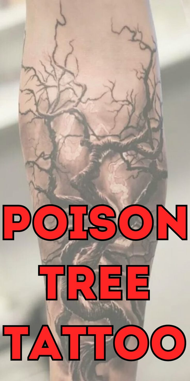 Get inspired by Poison Tree Tattoo ideas with deep meaning and arm or  forearm placement guide