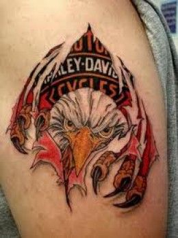 Harley Davidson Tattoos And History-Harley Davidson Tattoo Designs, Ideas,  And Meanings