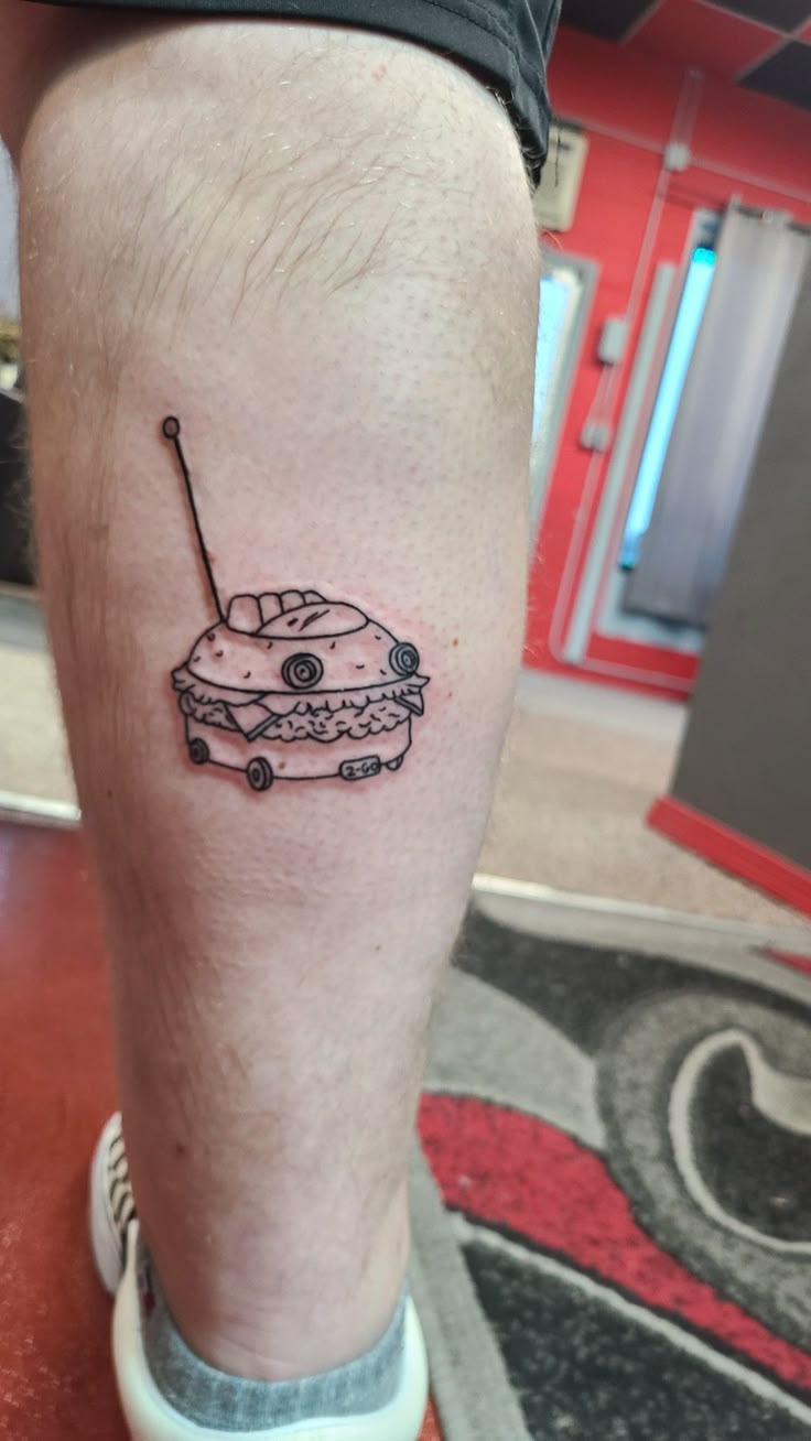 SpongeBob tattoo