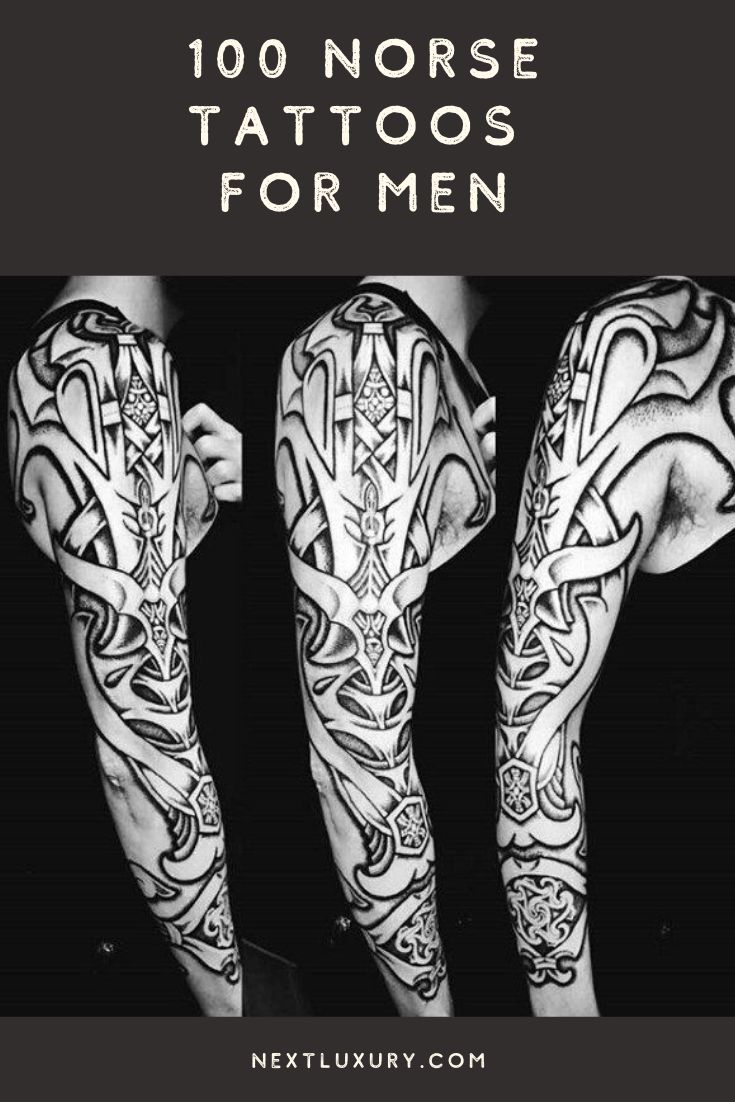 Top 100 Nordic Arm Tattoo Ideas — ✓ 2020 Trend Update