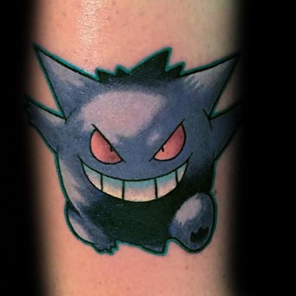 60 Gengar Tattoo Designs for Men