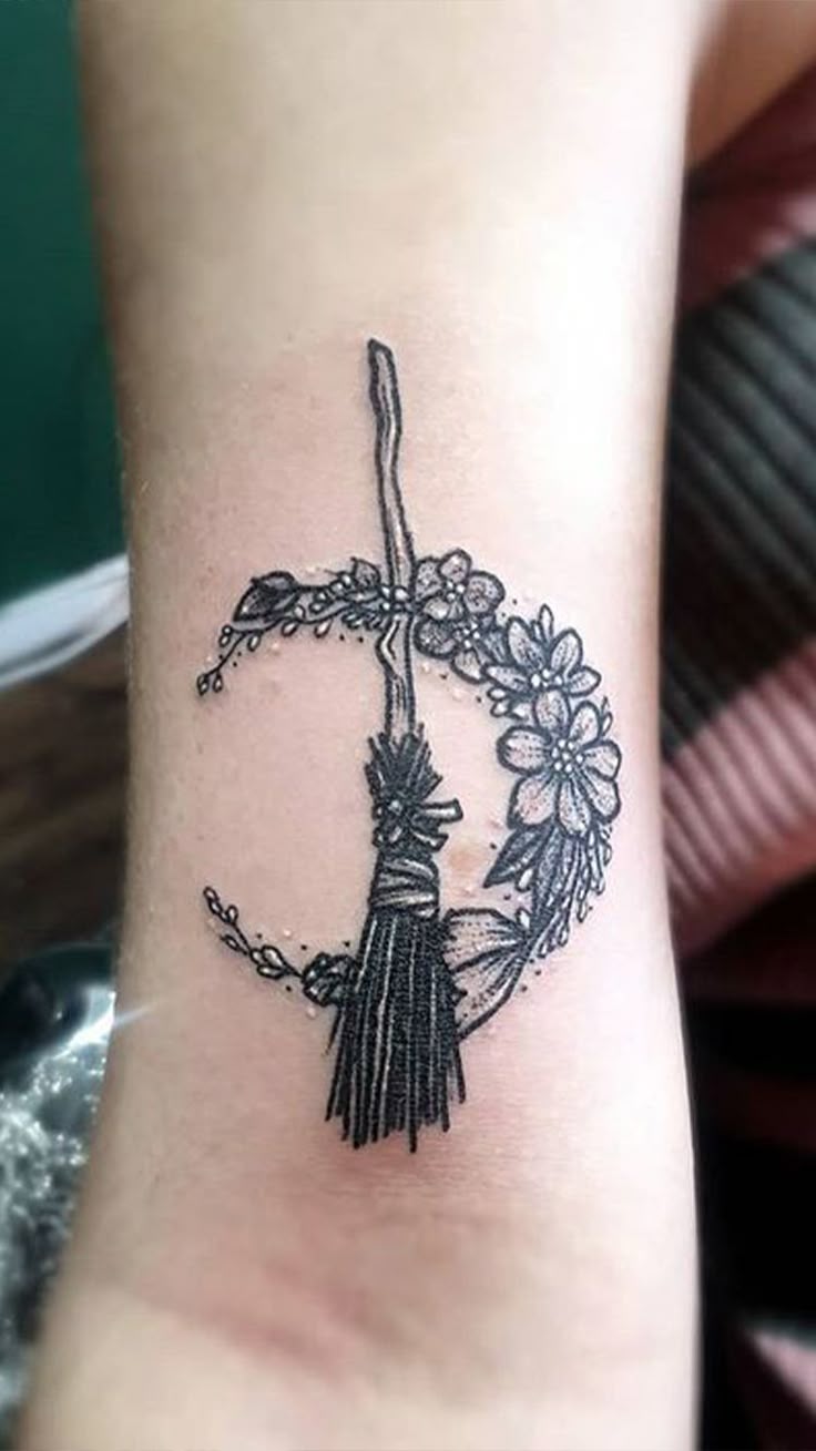 Witch Tattoo Designs To Embrace Your Dark Side