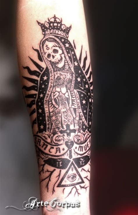 Santa Muerte Pierrot Arte Corpus | Tattoos, Tattoo Designs | Tattoos for  guys, Tattoo designs, Sleeve tattoos