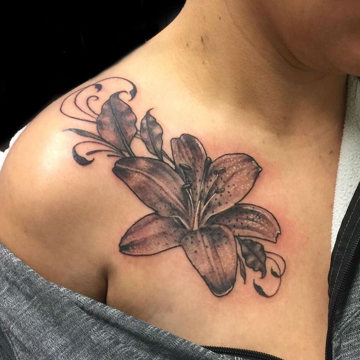 24 Symbolic Lily Tattoo Ideas