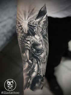 8 Archangel tattoo ideas | archangel tattoo, st michael tattoo, angel tattoo  designs