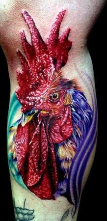 Discover 29 Chicken tattoos and chicken tattoo ideas | tattoos, rooster  tattoo, cool tattoos and more