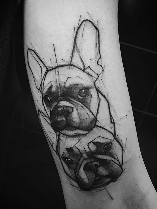 The 15 Most Fabulous French Bulldog Tattoo Ideas