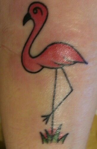 Flamingo tattoo