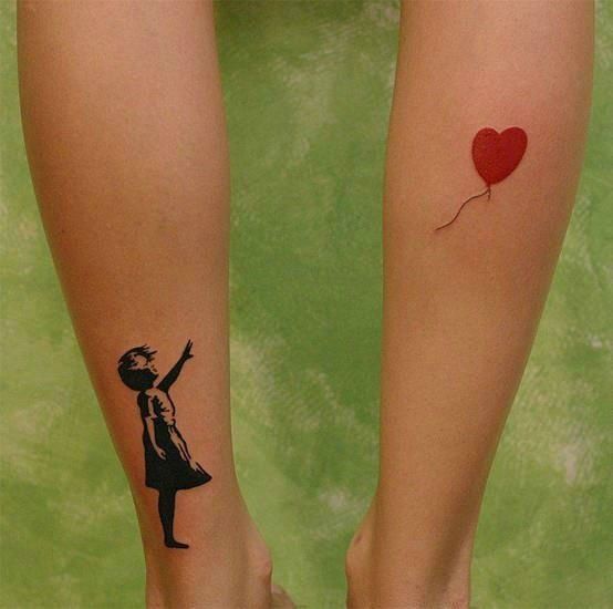 23 Unique Balloon Tattoo Designs