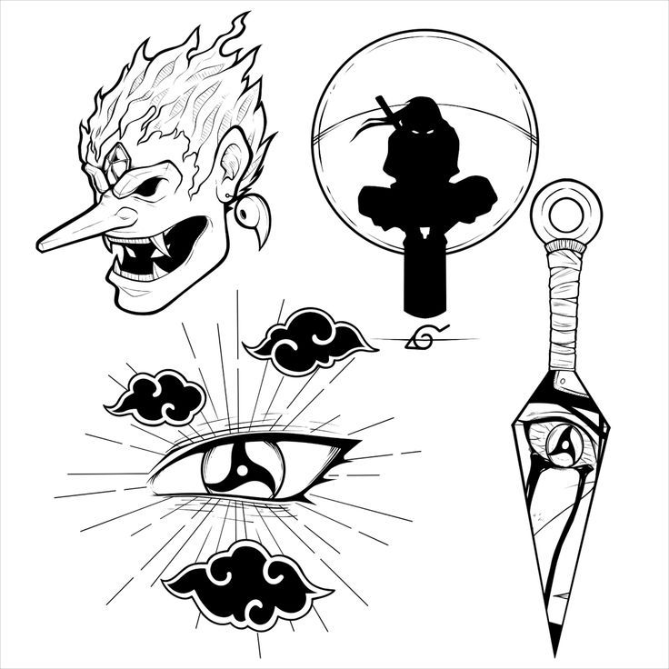 Itachi Uchiha Naruto Tattoo Ideas