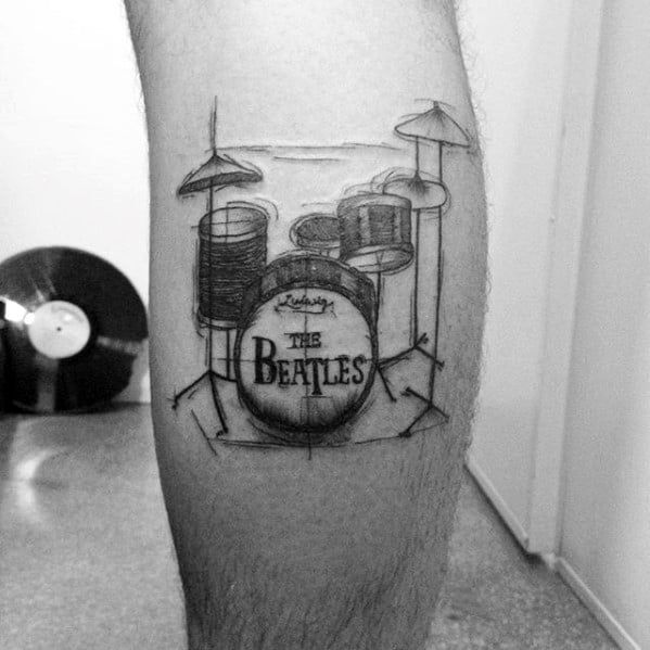 50 Dazzling Beatles Tattoos for Men