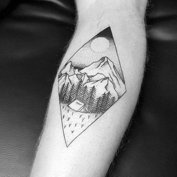 60 Amazing Camping Tattoos for Men