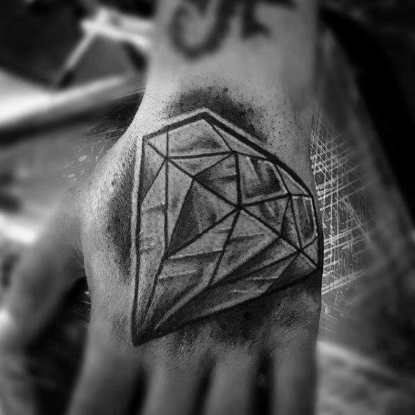 50 Traditional Diamond Tattoo Designs for Men