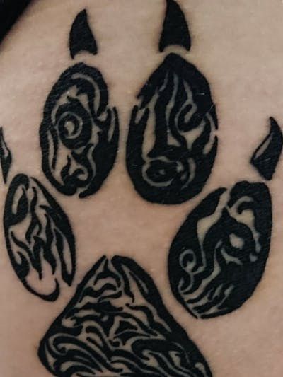 10+ Best Tiger Paw Print Tattoo Designs & Ideas