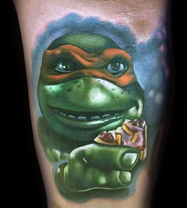 20+ Cool Ninja Turtle Tattoo Ideas & Designs
