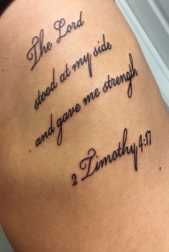 Pinterest | Verse tattoos, Scripture tattoos, Bible quote tattoos