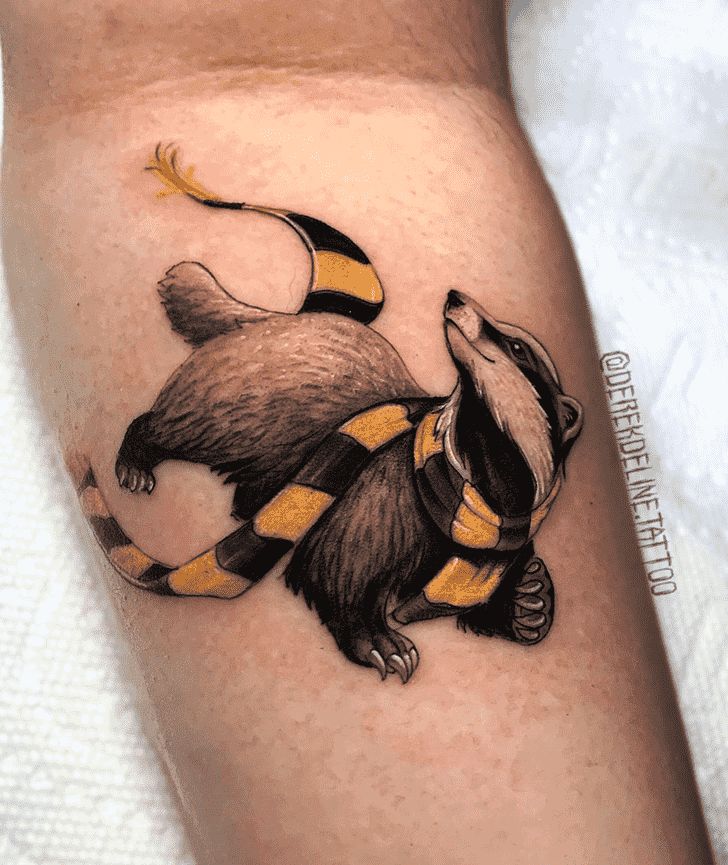 Badger Tattoo Design Ideas Images