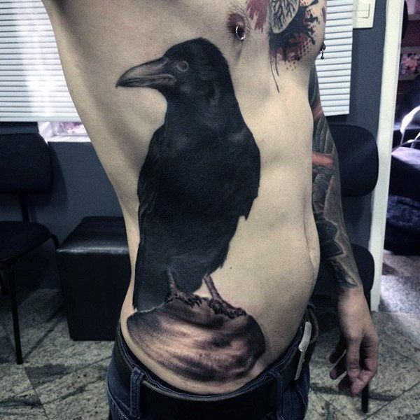 93 Cool Crow Tattoo Designs for Men