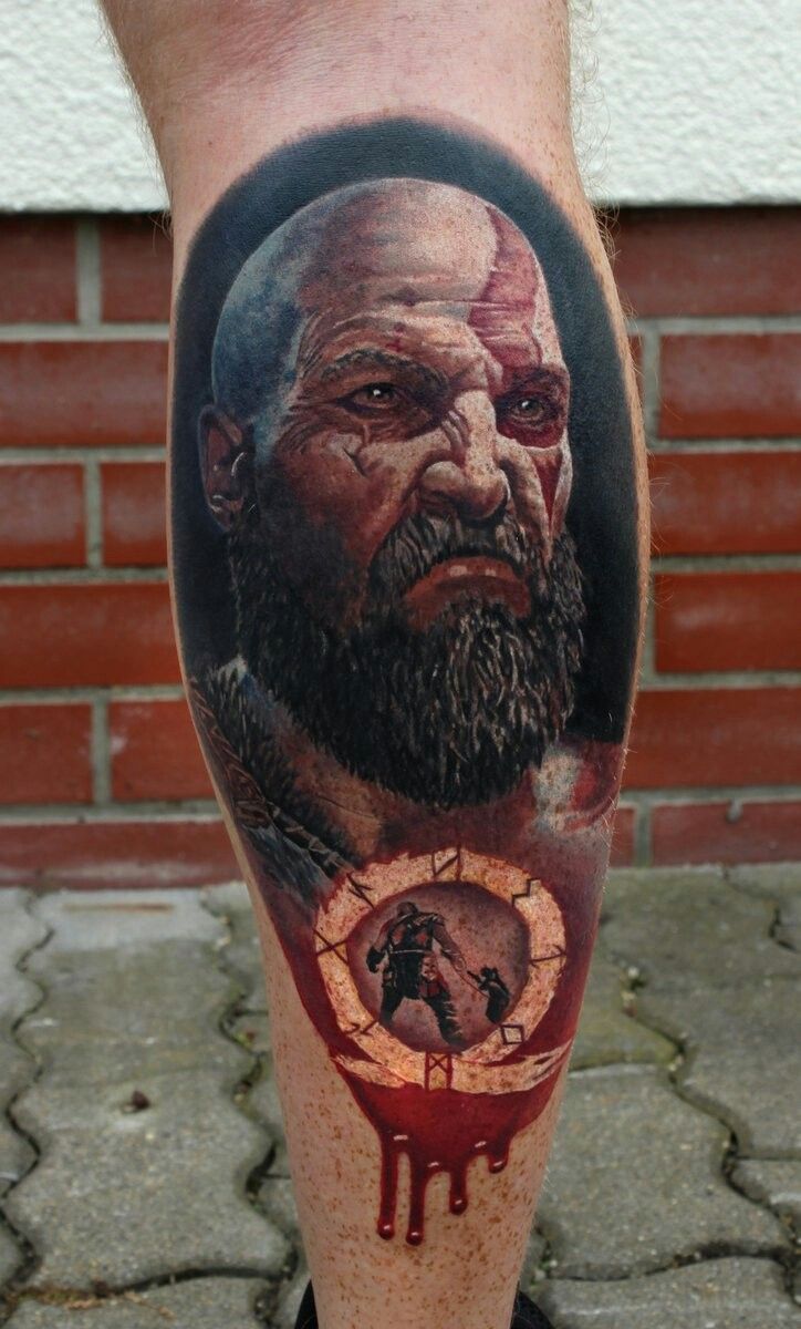 Discover 17 Kratos Tattoo and Kratos and Atreus Tattoo Ideas | kratos scar  tattoo, kratos leg tattoo, young kratos tattoo and more