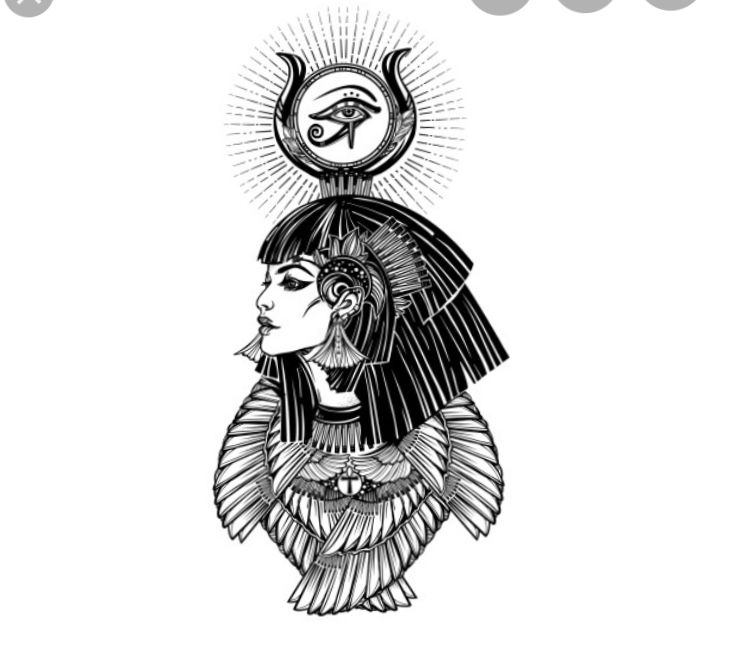 Tattoo Isis goddess