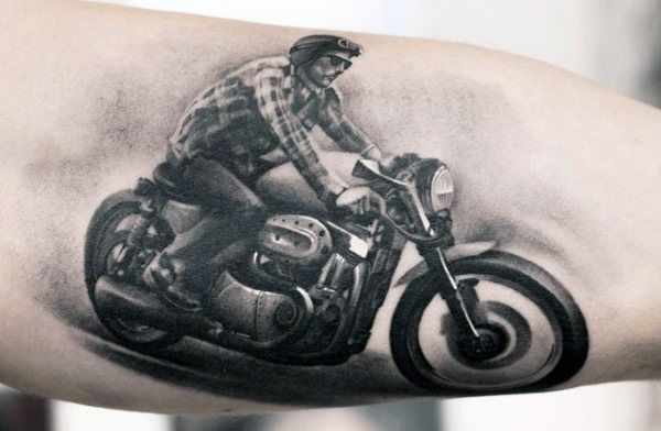 73 Badass Biker Tattoos for Men