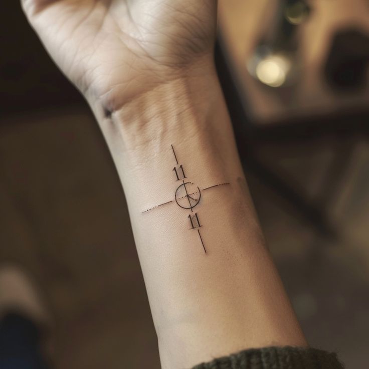 7 Simple and Meaningful 11:11 Tattoo Designs for Balanced Women -