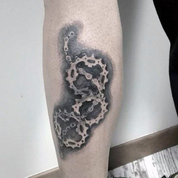 67 Bicycle Tattoo Designs for Men
