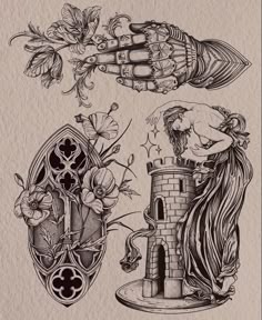 22 Gothic Castle Tattoo ideas | gothic castle, gothic, castle tattoo
