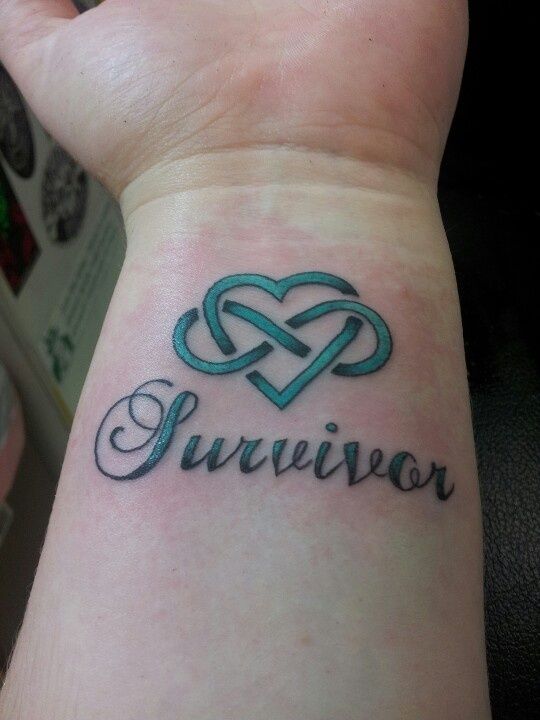 7 Survivor tattoo ideas | survivor tattoo, tattoos, awareness tattoo