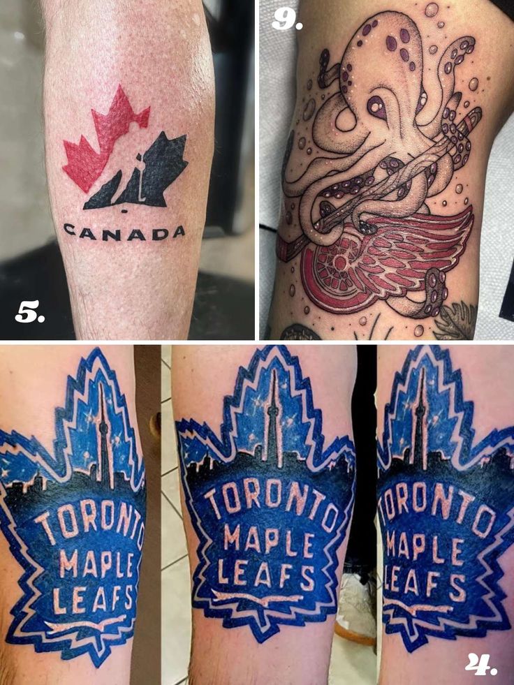 Best Hockey Tattoos To Honor the Sport