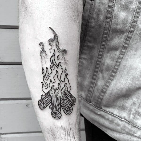 Fire on the Mountain Tattoo