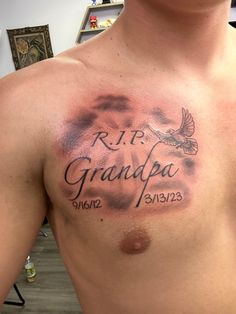 Rip Grandpa Tattoo