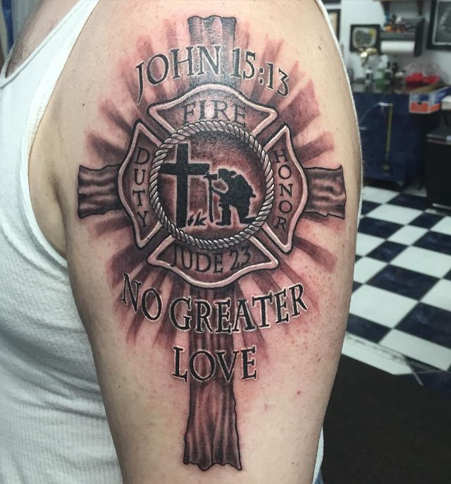 21+ Firefighter Tattoo Designs, Ideas