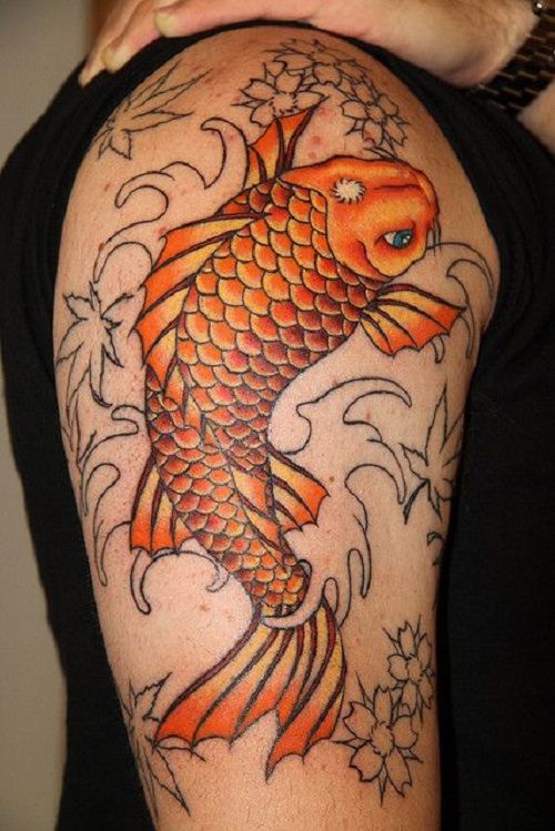 110 Best Japanese Koi Fish Tattoo Designs and Drawings