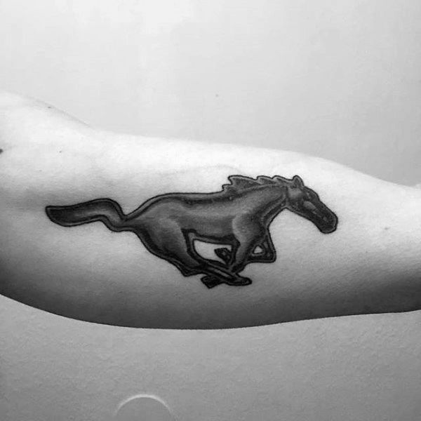 40 Mustang Tattoo Designs for Men