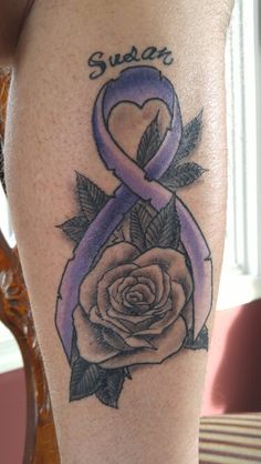 Discover 7 Tattoo and Alzheimers Tattoo Ideas | survivor tattoo, awareness  tattoo, crohns tattoo and more