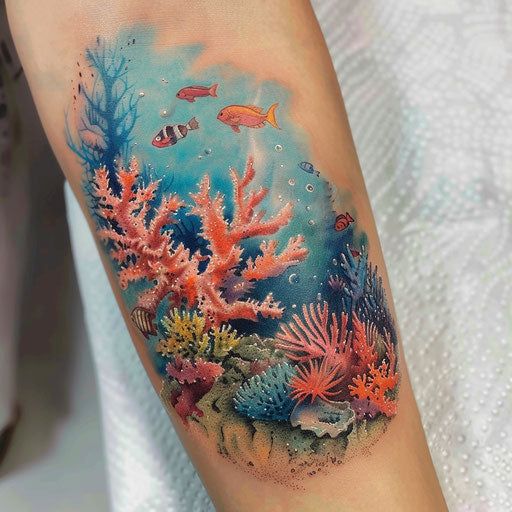 Radiant Water Tattoo Art Set