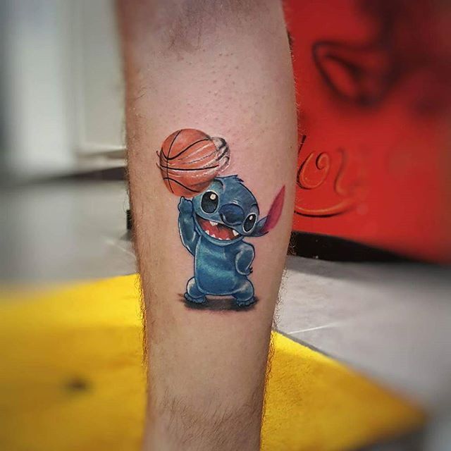 Instagram post by Darkbobo Tatoo • Nov 28, 2016 at 9:17am UTC | Stitch  tattoo,