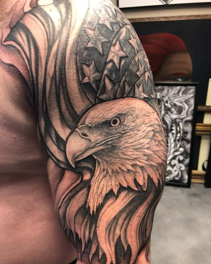 Eagle Head Tattoo Ideas Celebrating Power and Freedom