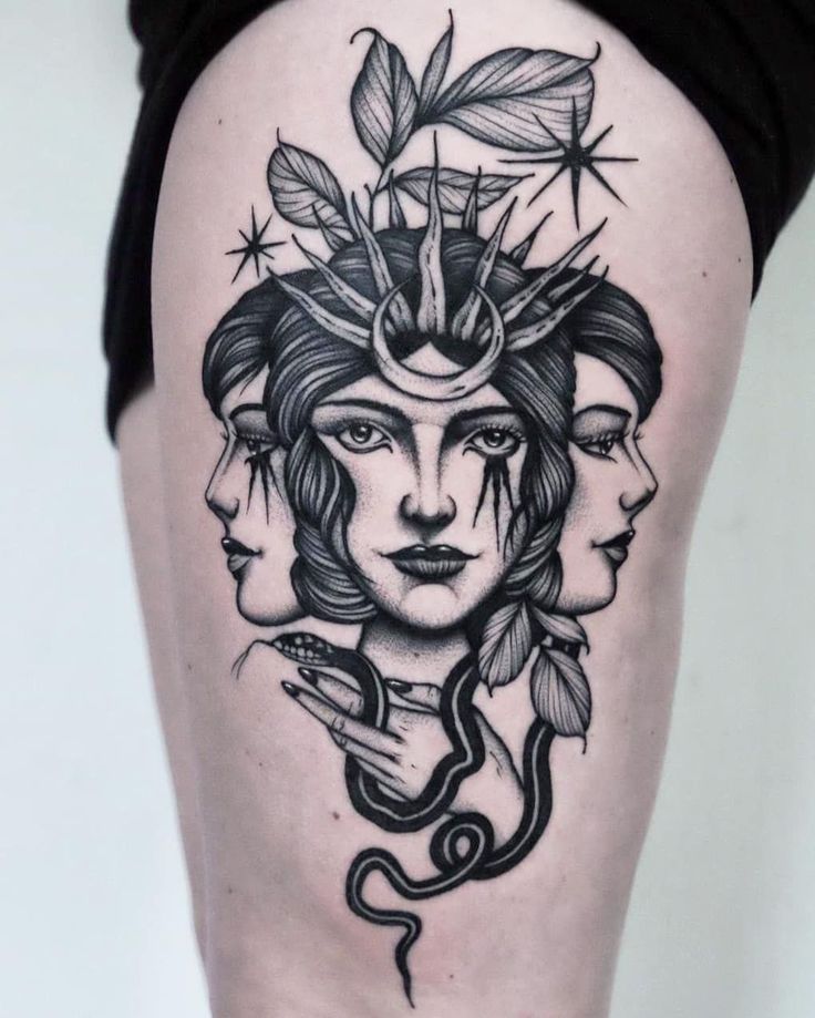 HECATE TATTOOS: Meanings, Tattoo Ideas & Tattoo Designs