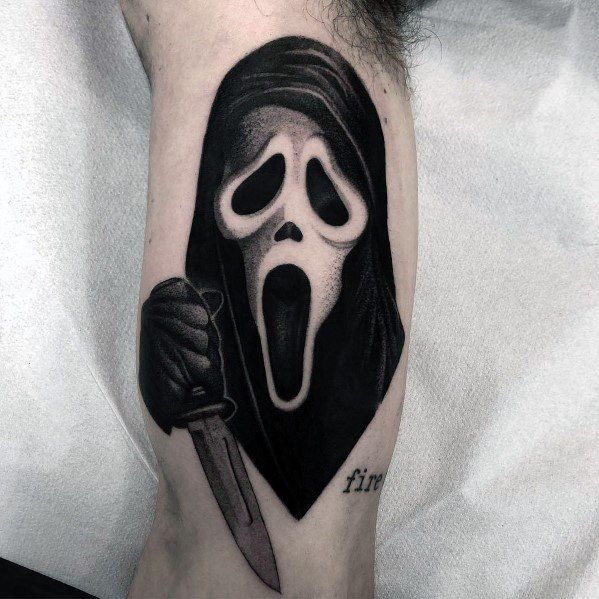 77 Horror Movie Tattoos for Men
