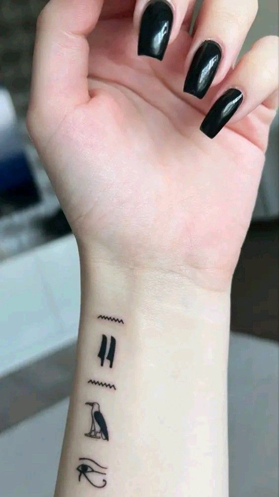 Hieroglyphics Tattoo