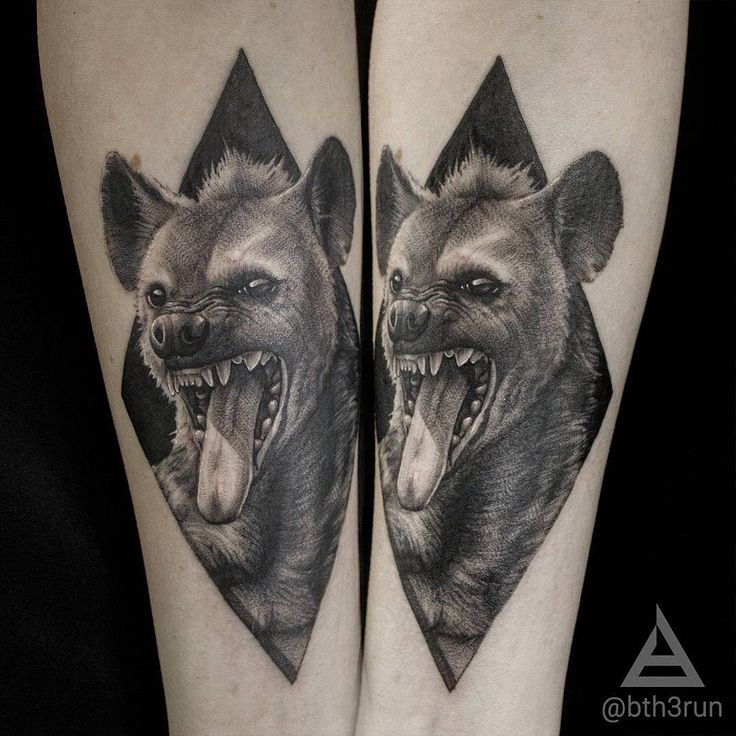 Pin by DeepJogging Yu Fa on Hyenas | Hyena tattoo, Hyena, Animal tattoos