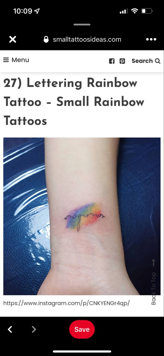 Rainbow with daddy