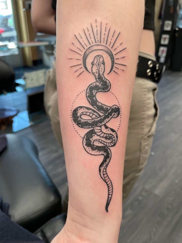 Kundalini Snake Tattoo
